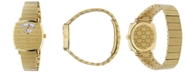 Gucci Women's Swiss Grip Gold PVD Stainless Steel Bracelet Watch 27mm